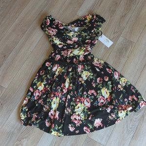 Unique Vintage Floral Dress